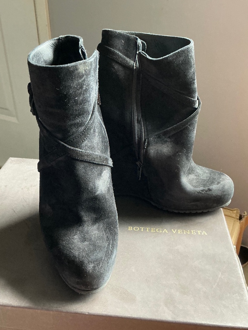 Bottega Veneta Suede Boots